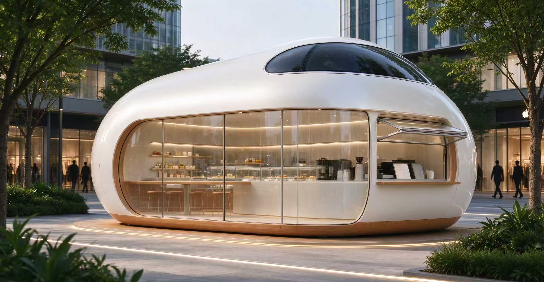 Apple cabin