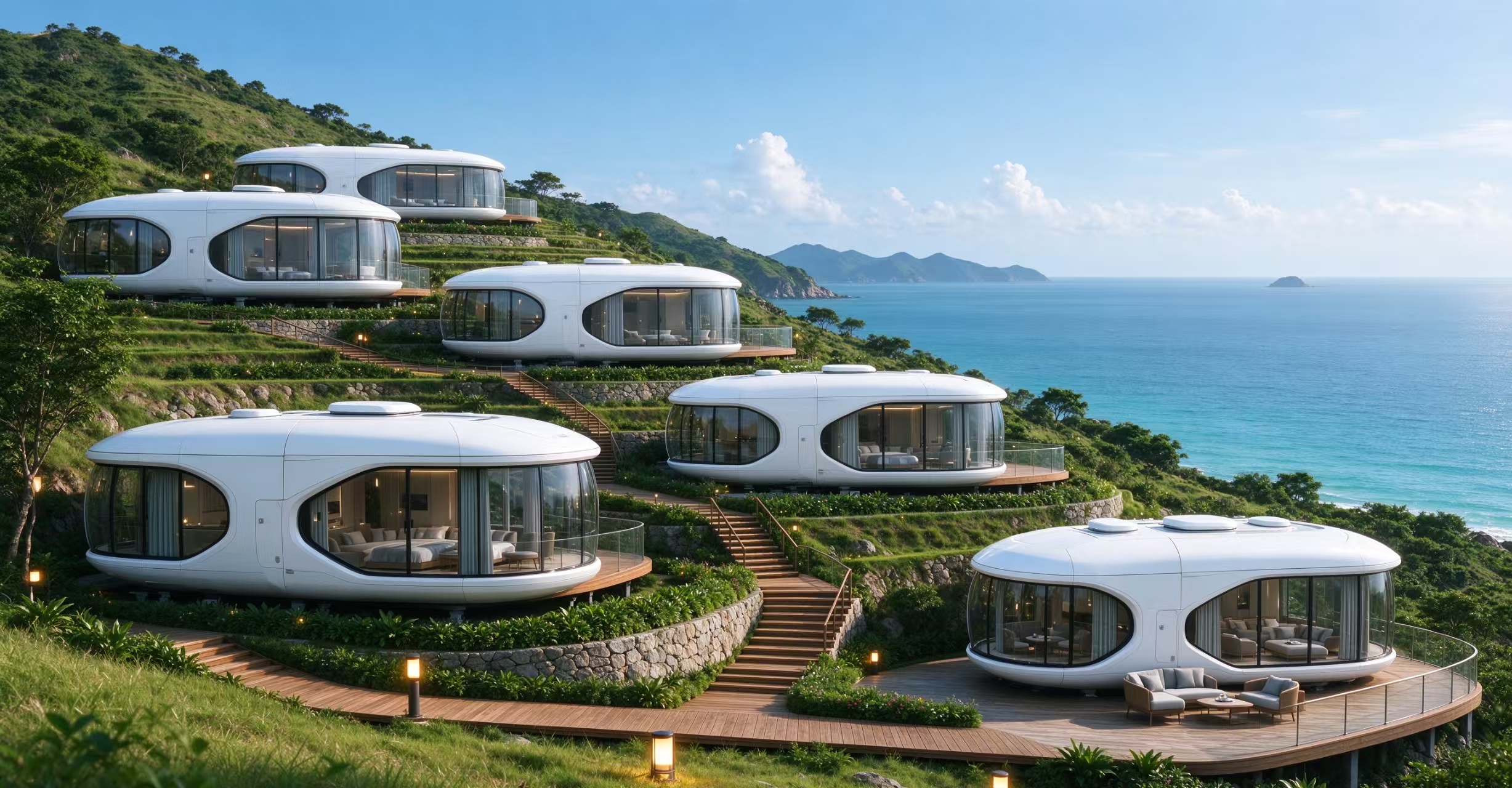 Space capsule house